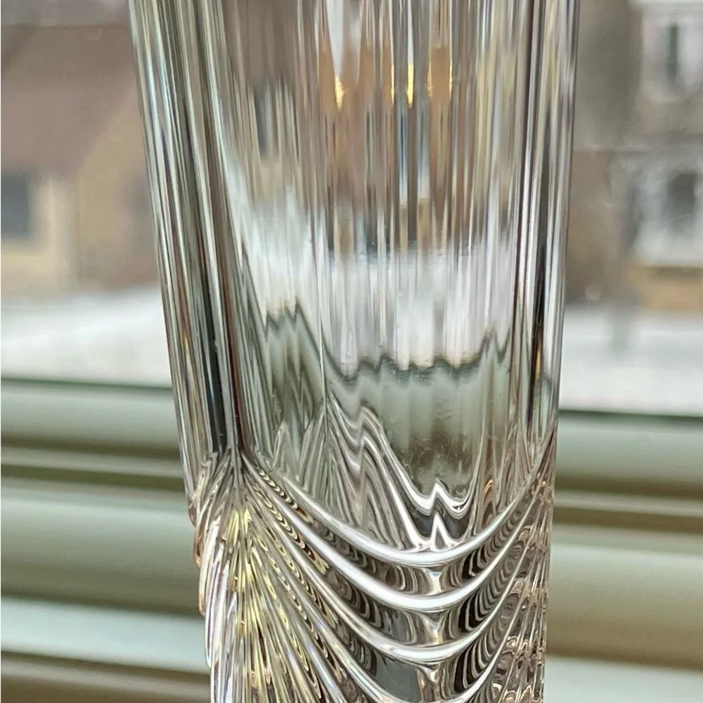 Fluted‎ Bud Vase with swag and Drape design